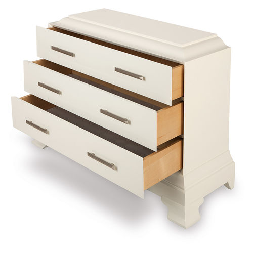 Cassettone classico - 85-0039 IN VOGUE - Christopher Guy - in mogano / 3 cassetti / nero