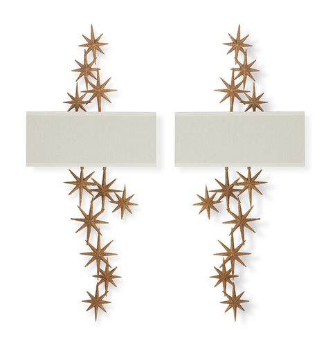 Applique classica - CONSTELLATIONS - Christopher Guy - da interno / in metallo / in seta