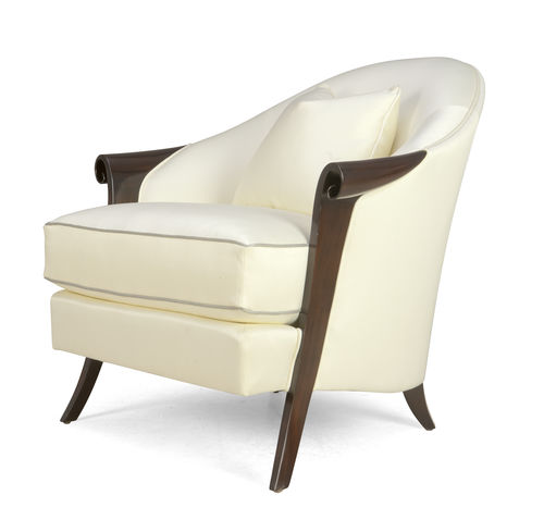 Poltrona classica - 60-0326 PICCADILLY  - Christopher Guy - in tessuto / in mogano / per cuscini