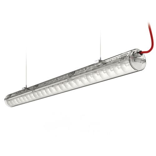 Luce a sospensione - ATLANTYK 2.0 LOFT - LUG Light Factory - LED / lineare / in plastica