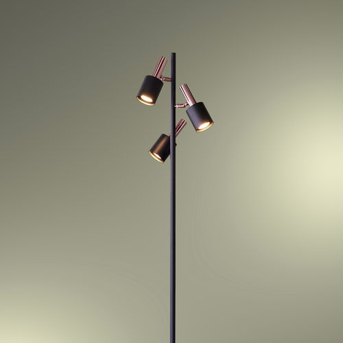 Lampada da terra - NALU - Zefkilis Bros Co - Delight - in metallo / contemporanea / con cavo