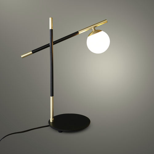 Lampada da tavolo - LOG - Zefkilis Bros Co - Delight - in metallo / in vetro soffiato / contemporanea