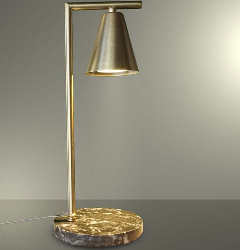 Lampada da tavolo - CARO - Zefkilis Bros Co - Delight - in metallo / in marmo / contemporanea
