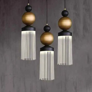 Lampada a sospensione - Lullaby - Zefkilis Bros Co - Delight - in metallo / in cristallo / contemporanea