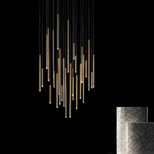 Lampada a sospensione - A-TUBE NANO - LODES - in metallo / in policarbonato / contemporanea