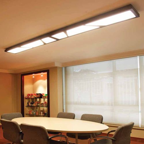 Plafoniera contemporanea - CONCEPT : BONDRELIEF - Arlight Aydinlatma A.Ş. - lineare / in vetro opalescente / in lamiera d'acciaio