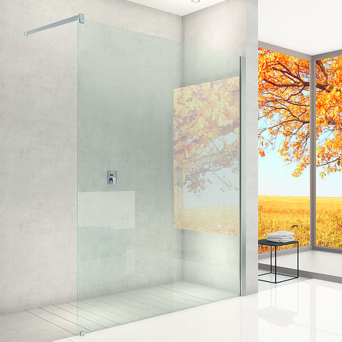 Parete doccia fissa - ONE&ONE: 5746 - HOESCH - d'angolo