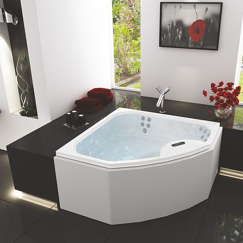 Vasca da bagno d'angolo - MICHIGAN: 670350 - HOESCH - medica / in acrilico / 3 posti