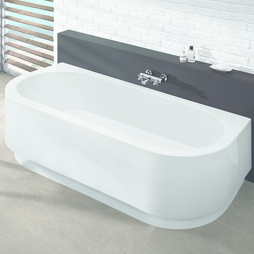Vasca da bagno da appoggio - HAPPY D.: 6180 - HOESCH - in acrilico / bianca