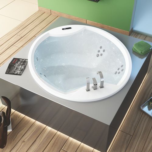 Vasca da bagno ovale - WINNIPEG: 670370 - HOESCH - medica / in acrilico / 4 posti