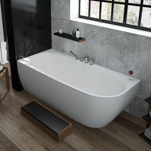 Vasca da bagno ovale - 3834.010 - HOESCH - da appoggio / per ambiente abitativo / in composito