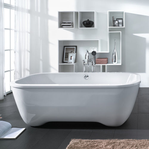 Vasca da bagno da appoggio - PUTMAN: 6656 - HOESCH - in acrilico / doppia / di Andrée Putman