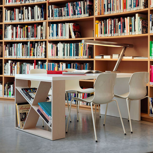 Tavolo contemporaneo - JT - CASAMANIA HORM - impiallacciato in legno / con supporto in MDF / rettangolare