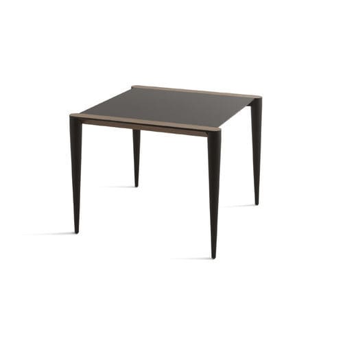 Tavolo da bistrot contemporaneo - Bolero - CASAMANIA HORM - in Fenix NTM / con supporto in metallo / rettangolare