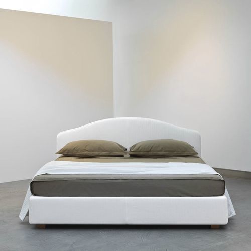 Letto matrimoniale - ELBA - CASAMANIA HORM - contemporaneo / imbottito / con testiera imbottita