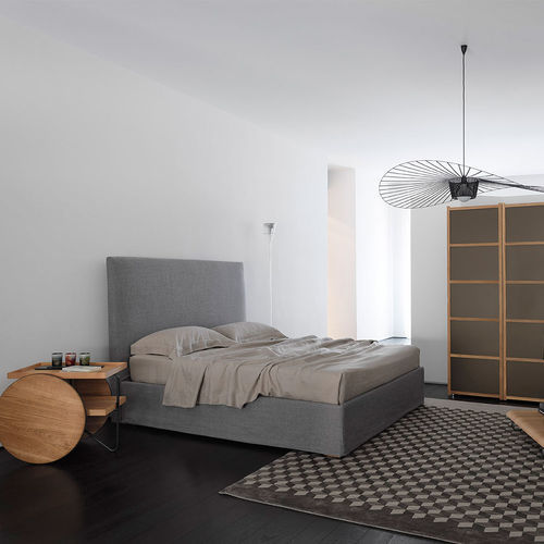 Letto matrimoniale - PANAREA - CASAMANIA HORM - contemporaneo / imbottito / con testiera imbottita