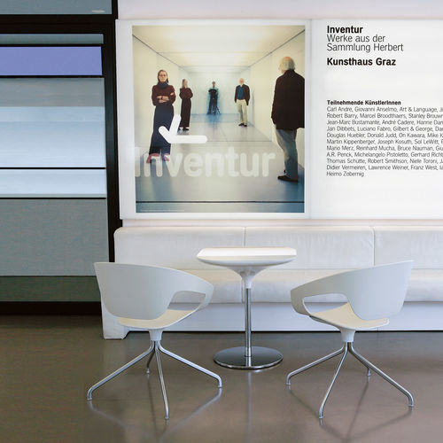 Sedia contemporanea - VAD  - CASAMANIA HORM - da interno / in polipropilene / con supporto in metallo