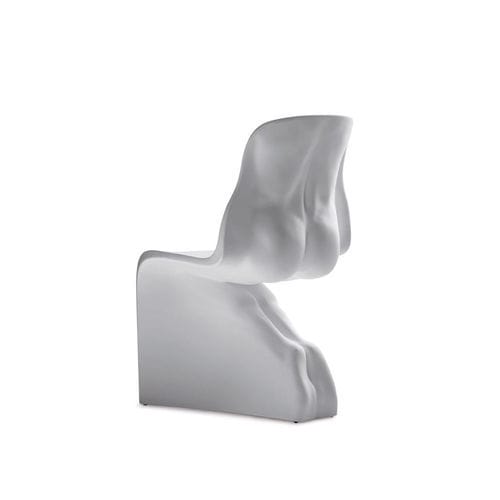 Sedia design originale - HIM MATT - CASAMANIA HORM - da interno / in polietilene / con base in polietilene