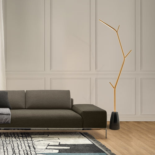 Lampada da terra - AIRA - CASAMANIA HORM - in ottone / in marmo / design originale