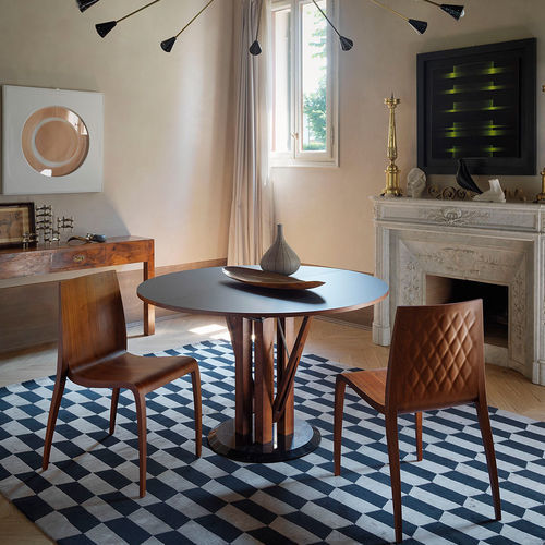 Sedia moderna - KI - CASAMANIA HORM - da interno / in tessuto / in legno compensato