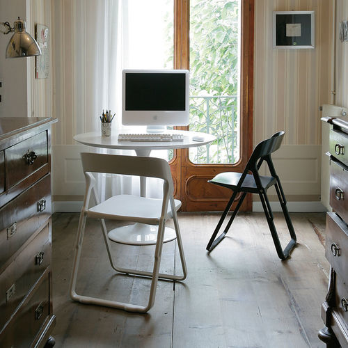 Sedia contemporanea - BEK - CASAMANIA HORM - da interno / da esterno / in polipropilene