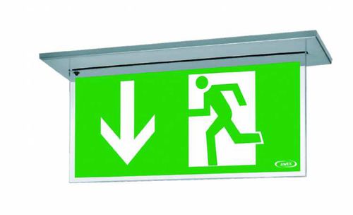 Illuminazione di emergenza ad incasso - PLEXI - MODUS, Spol. - rettangolare / LED / in Plexiglas®