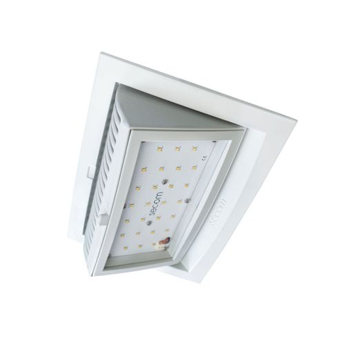 Downlight da incasso a soffitto - SUPRA  - SECOM Iluminacion, - LED / rettangolare / IP44