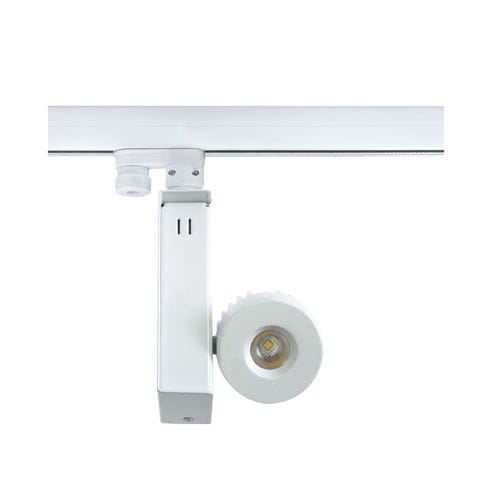 Faretti a binario LED - DIRI  - SECOM Iluminacion, - tondo / in alluminio verniciato / contract