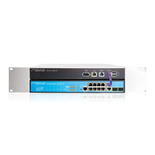 Interfaccia ethernet PoE - HEARTBEAT - DIVUS. Show it. Control it.