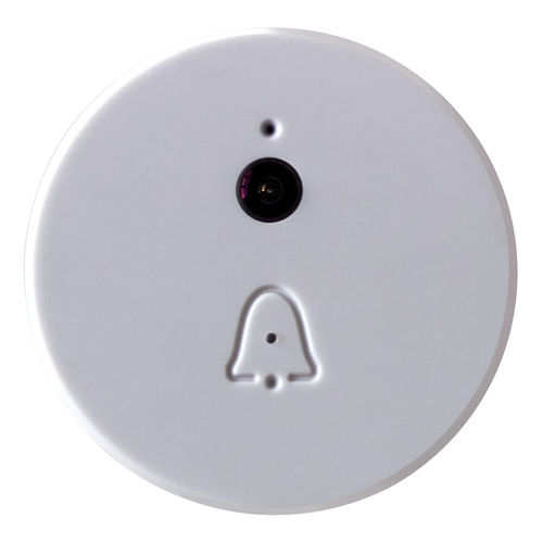 Videocitofono bianco - CIRCLE small C* - DIVUS. Show it. Control it. - nero / grigio / residenziale