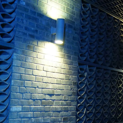 Applique contemporanea - PILLAR - LENA LIGHTING - da esterno / in alluminio / in vetro