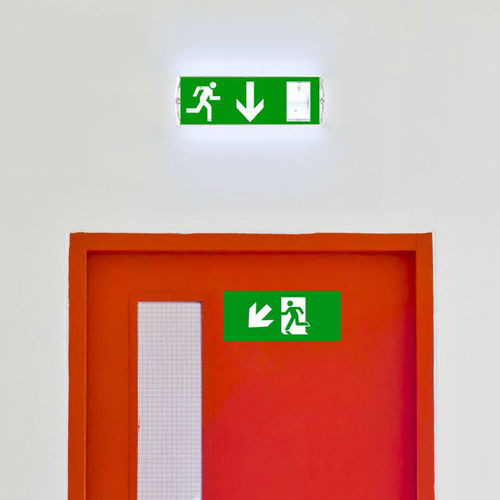 Illuminazione di emergenza a muro - LUMAX S  - LENA LIGHTING - rettangolare / LED / in policarbonato