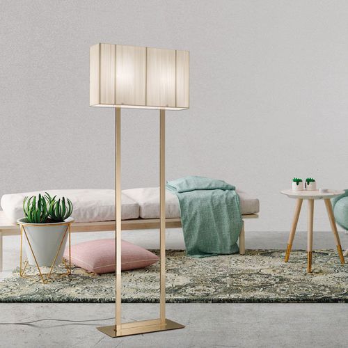 Lampada da terra - CLAVIUS - AXO Light - in metallo / in seta / contemporanea