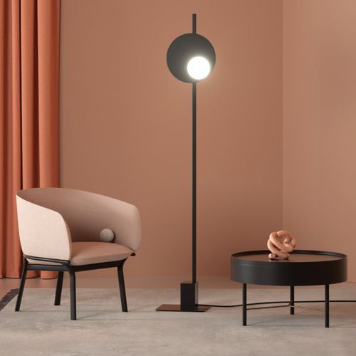 Lampada da terra - KWIC - AXO Light - in alluminio / in acciaio / in vetro soffiato
