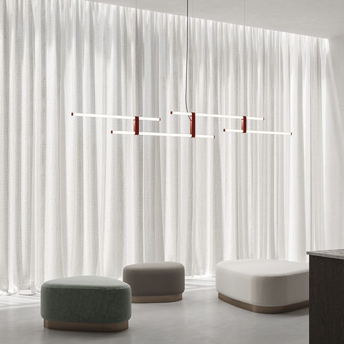Lampada a sospensione - PARALELA - AXO Light - in vetro borosilicato / in nylon / contemporanea