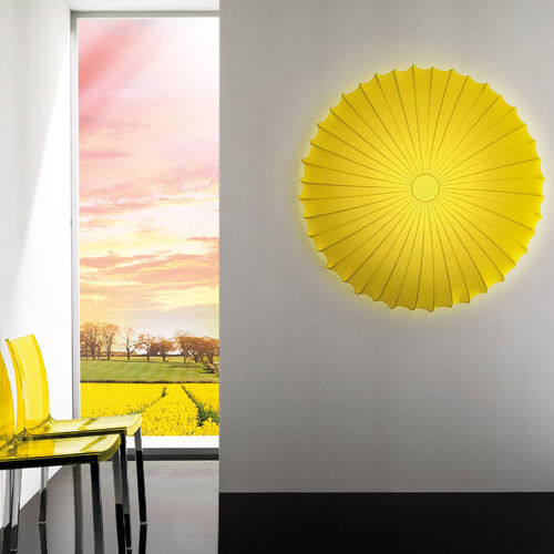 Applique contemporanea - MUSE - AXO Light - da interno / in tessuto / tonda