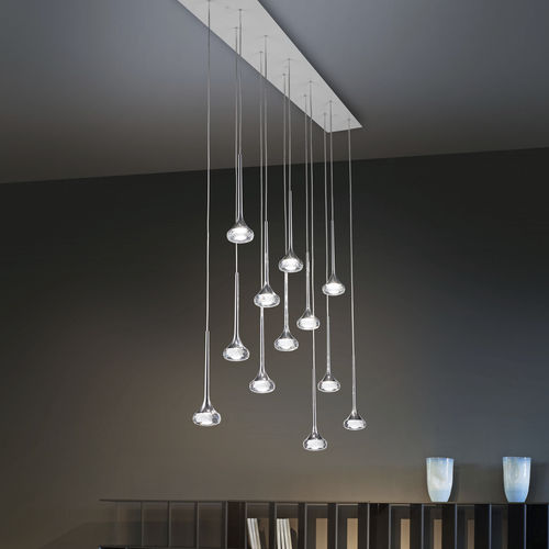 Lampada a sospensione - FAIRY - AXO Light - in metallo cromato / in vetro / contemporanea