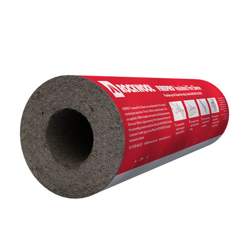 Isolante termo-acustico - FIREPRO® SLEEVES - ROCKWOOL - in lana di roccia / in tubo / per interni