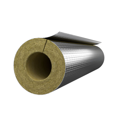 Isolante termo-acustico - ROCKLAP H&V - ROCKWOOL - in lana di roccia / in tubo / per interni