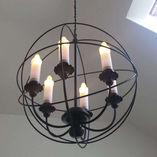 Lampadario classico - ZR/10/SW02 - F.P.H. Art Metal Sp.J. - in acciaio / in alluminio / in policarbonato