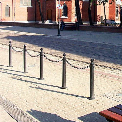 Paletto di sicurezza - S4  - F.P.H. Art Metal Sp.J. - fisso / in acciaio / alto