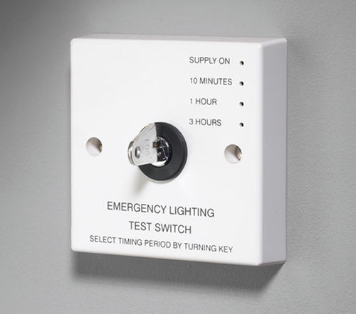 Interruttore per illuminazione d'emergenza - ELT10 - CP Electronics - automatico / a chiave / non incassato
