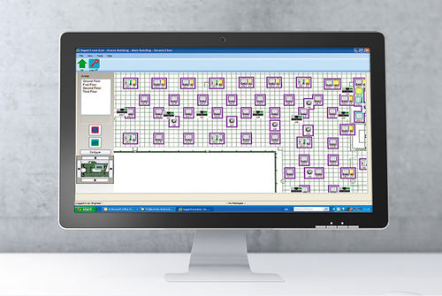 Software di gestione luci - EBR-CFE-PC - CP Electronics - di monitoraggio / per sistema domotico