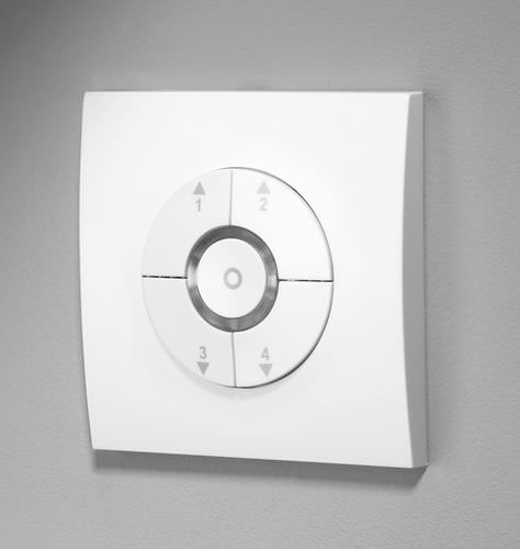 Dimmer per illuminazione - DM-SG-4SM-W - CP Electronics - a pulsante / ad incasso / in plastica