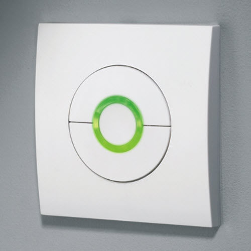 Interruttore per ventilazione - GITLC - CP Electronics - con interruttore a pulsante / ad incasso / contemporaneo