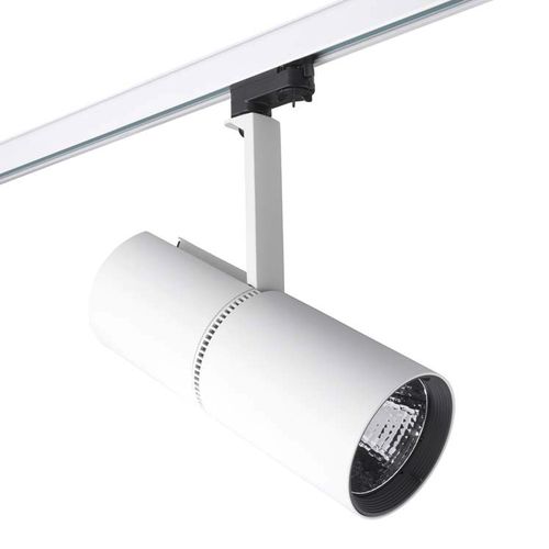 Faretti a binario LED - BOND TUBE - Leds-C4 - tondo / in alluminio / in vetro