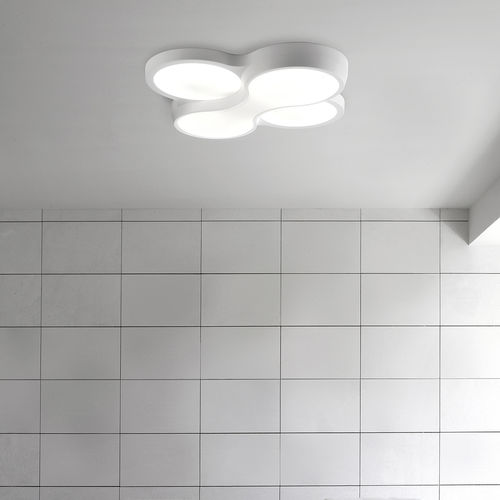 Plafoniera design originale - OCHO - Leds-C4 - in metacrilato / in poliuretano / a lampada fluorescente