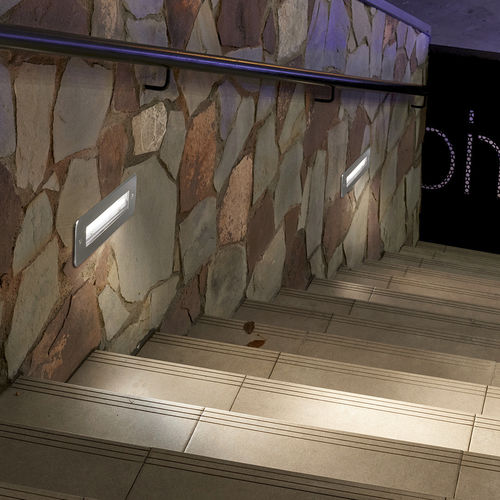 Luce da incasso a muro - GEA DIRECT - Leds-C4 - LED / rettangolare / IP65