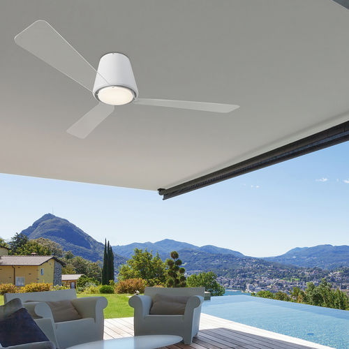 Ventilatore da soffitto residenziale - GARBÍ - Leds-C4 - professionale / in metallo
