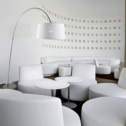 Lampada da terra - MAGMA  - Leds-C4 - in acciaio / contemporanea / con cavo